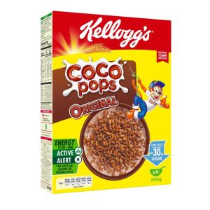 Kelloggs Coco Pops 330g 1x330gm	