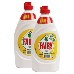 Fairy Lemon Twin Pack 2x 400ml (2x400ml)