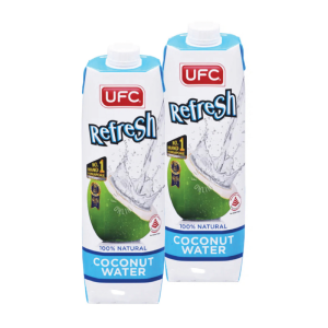Ufc Refresh 100% Coconut Water 12x1ltr
