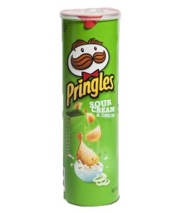 PRINGLES CHIPS SOUR CREAM ONION 19x165gm